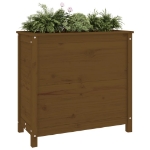 Fioriera da Giardino Ambra 82,5x40x78 cm Legno Massello di Pino