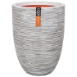 Capi Vaso Nature Rib Elegante Basso 36x47 cm Avorio KOFI782