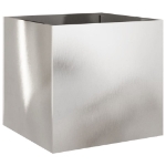 Fioriera Argento 49x47x46 cm in Acciaio Inox