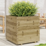 Fioriera da Giardino 70x70x72,5 cm in Legno di Pino Impregnato