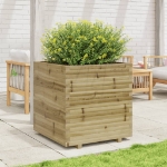 Fioriera da Giardino 70x70x72,5 cm in Legno di Pino Impregnato