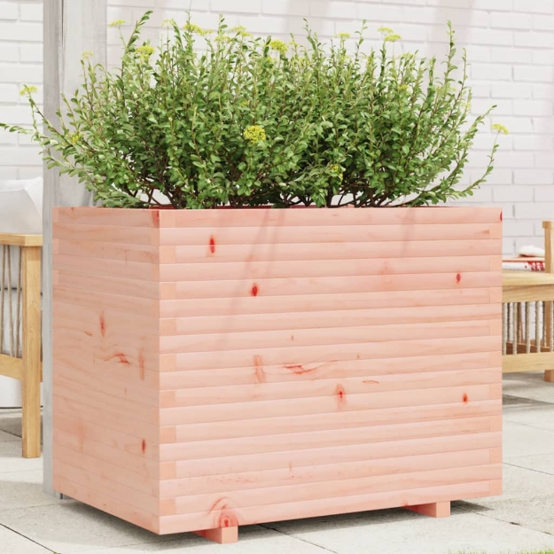 Fioriera da Giardino 90x60x72,5 cm in Legno Massello di Douglas