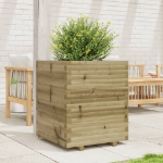 Fioriera da Giardino 60x60x72 cm in Legno di Pino Impregnato