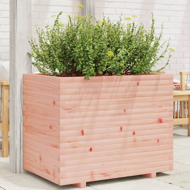 Fioriera da Giardino 90x60x72 cm in Legno Massello di Douglas