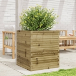 Fioriera da Giardino 60x60x68,5 cm in Legno di Pino Impregnato
