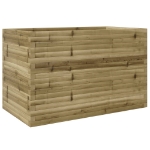 Fioriera da Giardino 110x60x68,5 cm in Legno di Pino Impregnato