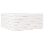 Fioriera da Giardino Bianca 50x50x23 cm Legno Massello di Pino
