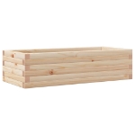 Fioriera da Giardino 90x40x23 cm in Legno Massello di Pino