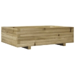 Fioriera da Giardino 90x60x26,5 cm in Legno di Pino Impregnato