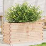 Fioriera da Giardino 90x40x45,5 cm in Legno Massello di Pino