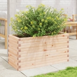 Fioriera da Giardino 90x40x45,5 cm in Legno Massello di Pino
