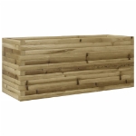Fioriera da Giardino 110x40x45,5 cm in Legno di Pino Impregnato