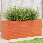 Fioriera Giardino 110x40x45,5cm Legno Massello Pino