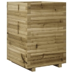 Fioriera da Giardino 50x50x72 cm in Legno di Pino Impregnato