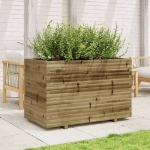 Fioriera da Giardino 110x60x72 cm in Legno di Pino Impregnato