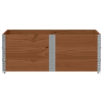 Fioriera da Giardino Marrone 150x100 cm Legno Massello di Pino