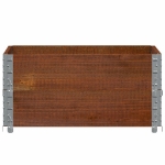 Fioriera da Giardino Marrone 80x60 cm Legno Massello di Pino