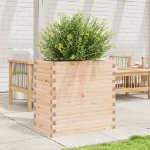 Fioriera da Giardino 70x40x68,5 cm in Legno Massello di Pino