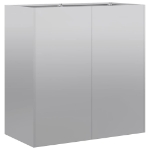 Fioriera 80x40x80 cm in Acciaio Zincato
