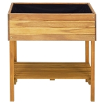 Fioriera Alta 78,5x58,5x78,5cm in Legno Massello di Acacia