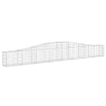 Cesti Gabbioni ad Arco 7 pz 400x30x40/60 cm Ferro Zincato