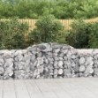 Cesti Gabbioni ad Arco 8 pz 300x50x80/100 cm Ferro Zincato