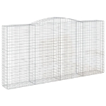 Cesti Gabbioni ad Arco 5 pz 400x50x200/220 cm Ferro Zincato