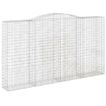 Cesti Gabbioni ad Arco 7 pz 400x50x220/240 cm Ferro Zincato