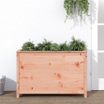Fioriera Rialzata Giardino 119,5x40x78cm Legno Massello Douglas