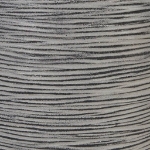 Capi Vaso a Sfera Nature Rib 62x48 cm Antracite KOFZ271