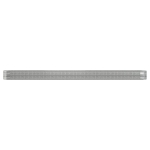 Letto Giardino Acciaio Verniciato a Polvere 620x80x36cm Argento