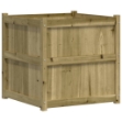 Fioriera da Giardino 70x70x70 cm in Legno di Pino Impregnato
