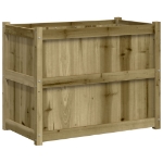 Fioriera da Giardino 90x50x70 cm in Legno di Pino Impregnato