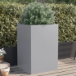 Fioriera Argento 52x48x75 cm in Acciaio Zincato