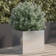 Fioriera Argento 32x30x29 cm in Acciaio Inox