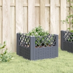 Fioriera Giardino Picchetti Grigio Blu 43,5x43,5x43,5 cm PP