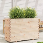 Fioriera da Giardino 110x40x72,5 cm in Legno Massello di Pino
