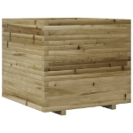 Fioriera da Giardino 80x80x72 cm in Legno di Pino Impregnato