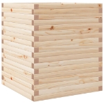 Fioriera da Giardino 60x60x68,5 cm in Legno Massello di Pino