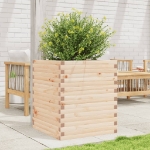 Fioriera da Giardino 60x60x68,5 cm in Legno Massello di Pino