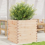 Fioriera da Giardino 70x70x68,5 cm in Legno Massello di Pino