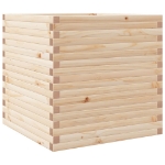 Fioriera da Giardino 70x70x68,5 cm in Legno Massello di Pino