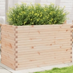 Fioriera da Giardino 110x60x68,5 cm in Legno Massello di Pino