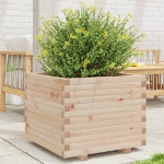 Fioriera da Giardino 60x60x49,5 cm in Legno Massello di Pino