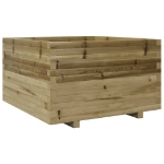 Fioriera da Giardino 80x80x49,5 cm in Legno di Pino Impregnato