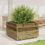 Fioriera da Giardino 80x80x49,5 cm in Legno di Pino Impregnato
