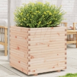 Fioriera da Giardino 70x70x72,5 cm in Legno Massello di Pino