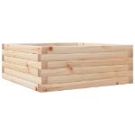 Fioriera da Giardino 60x60x23 cm in Legno Massello di Pino
