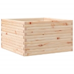 Fioriera da Giardino 80x80x45,5 cm in Legno Massello di Pino