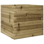 Fioriera da Giardino 50x50x45,5 cm in Legno di Pino Impregnato